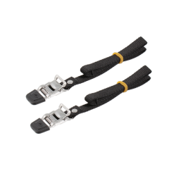 Juego correas calapies negro