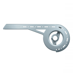 Protector de platos con salvacadena single 42/46 a gris