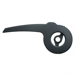 Protector de platos con salvacadena triple 46 acer negro