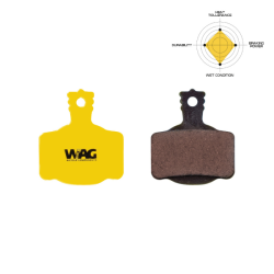 Pastillas fd mt4/mt8 e-bike organica