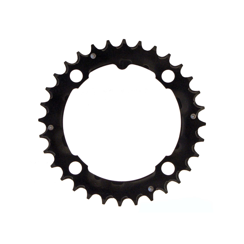 Plato 22d sunrace bcd 64/4b  alu. 7075 negro