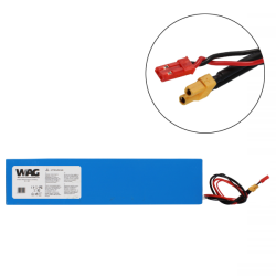 Bateria de litio patinete electrico 36v 7,8ah 295x70x40mm