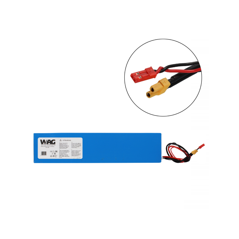 Bateria de litio patinete electrico 36v 7,8ah 295x70x40mm