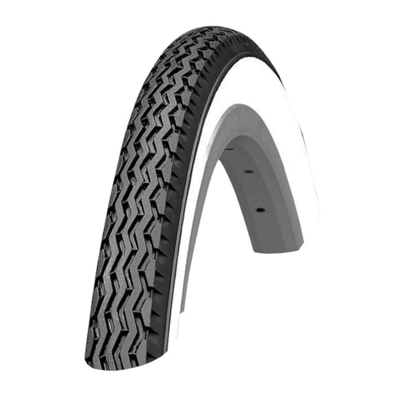 Cubierta 24x1 3/8 k133 negro/blanco (37-540)