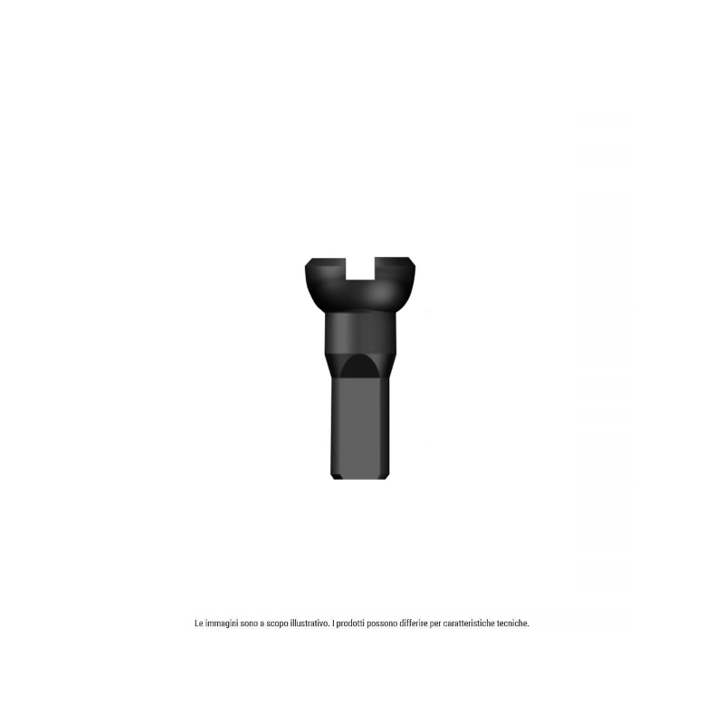 100 cabecillas sapim laton negras 2x14mm