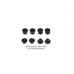 Tuerca hembra mtb fsa 7mm nail ml231 acero negra