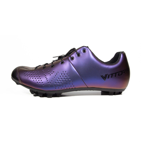 Zapatillas montaña vittoria tierra violeta  t-44