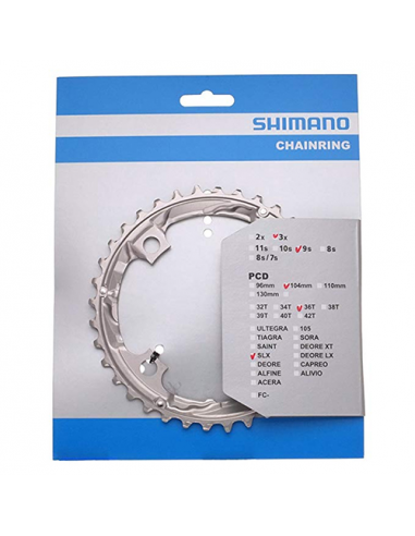 Plato 22d shimano m660/617/677 negro
