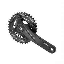 Juego bielas zephyr 170mm 28/40d 10v aluminio negro