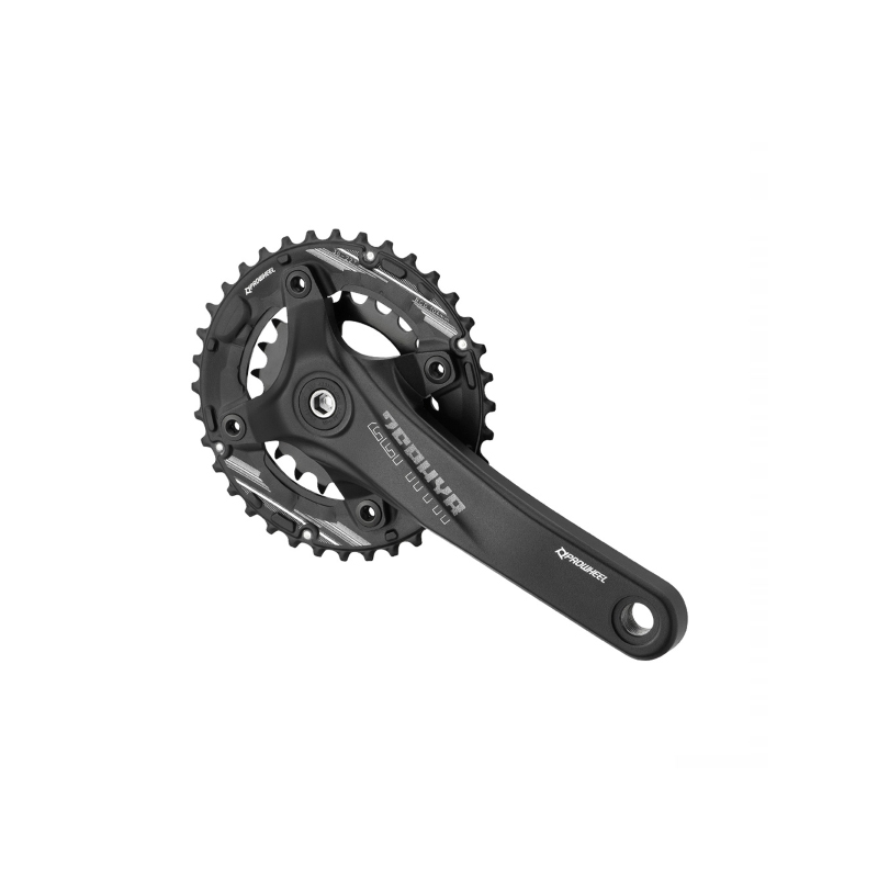 Juego bielas zephyr 170mm 28/40d 10v aluminio negro