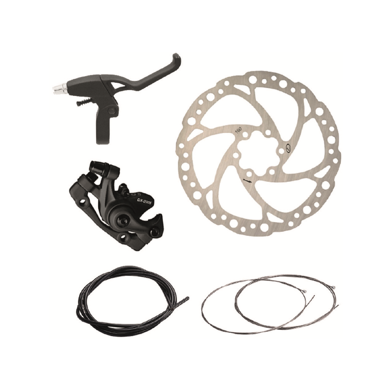 Par de frenos de disco mecánicos dx-2005 post moun wag