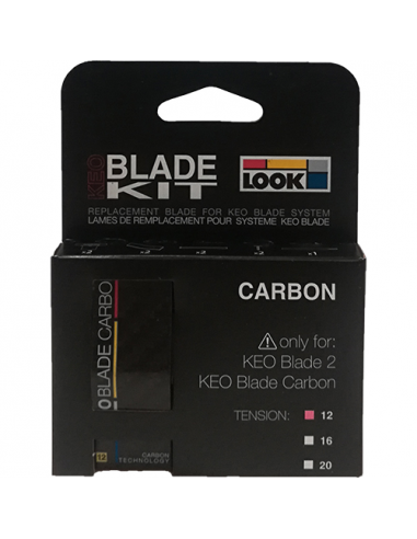 Kit laminas pedal keo blade carbon 12
