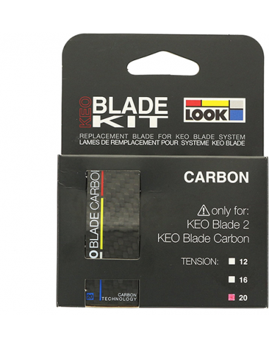 Kit laminas pedal keo blade carbon 20
