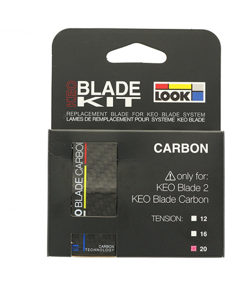 Kit laminas pedal keo blade carbon 20