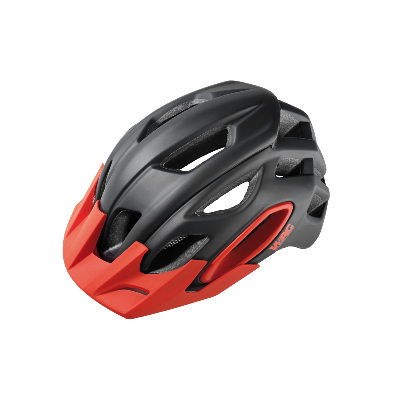 Casco oak - m (55-60 cm), negro rojo