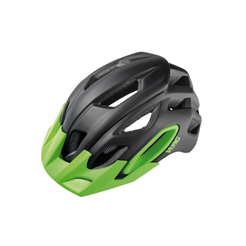 Casco oak - l (60-64 cm), negro verde