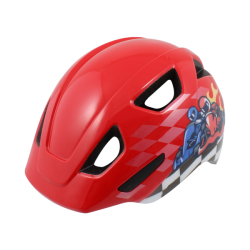 Casco kid fun boy - s (53-56 cm), race cars