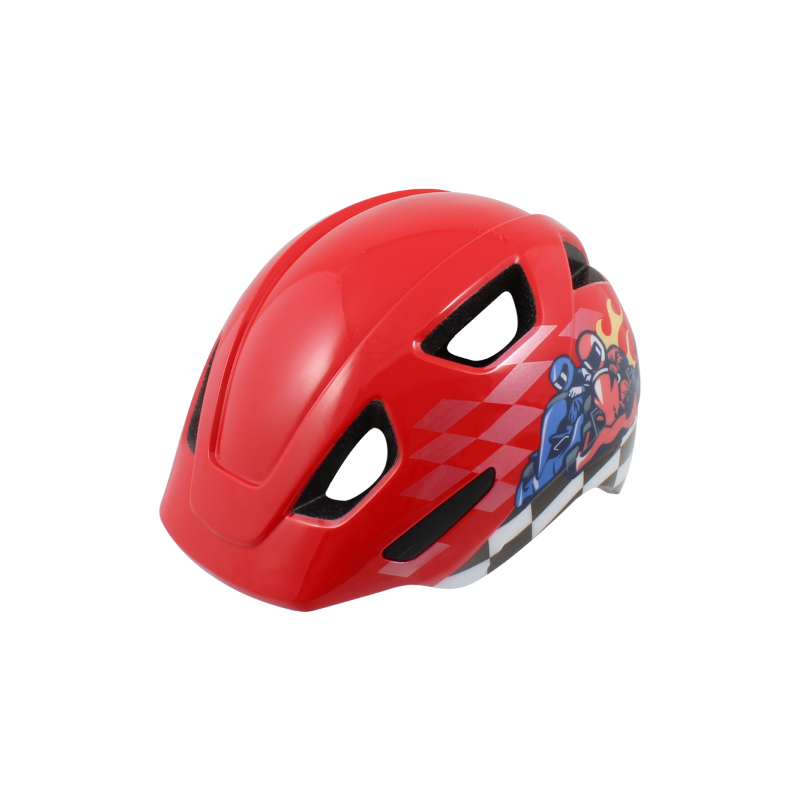 Casco kid fun boy - s (53-56 cm), race cars