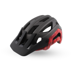 Casco phantom - m (56-59 cm), negro rojo