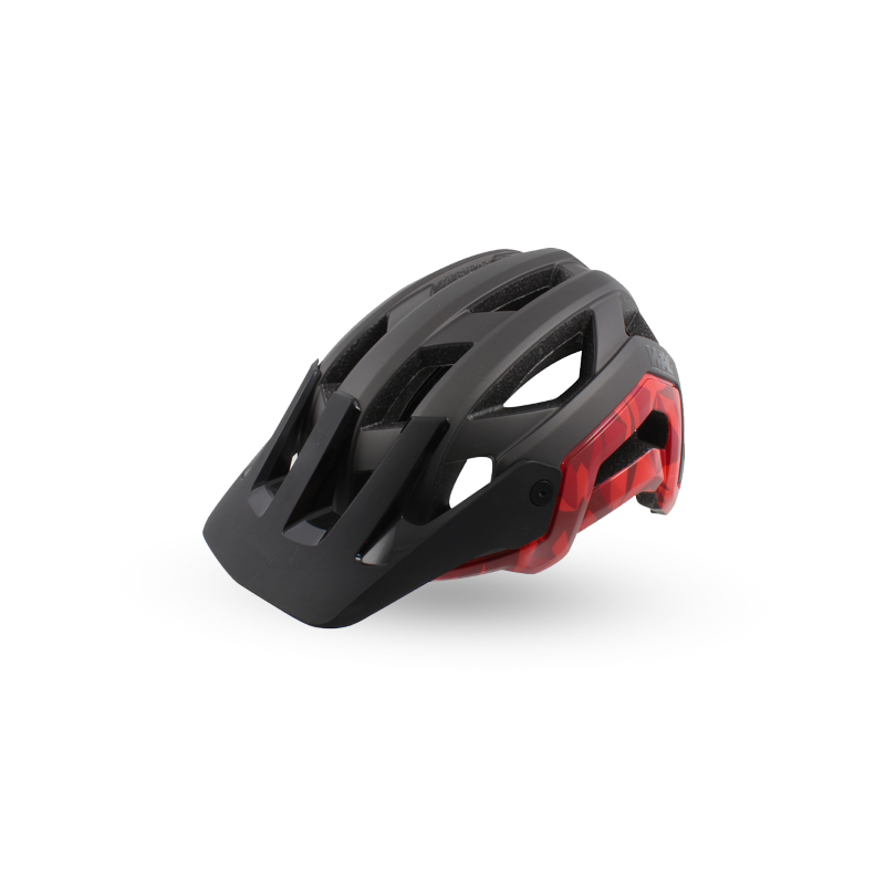 Casco phantom - m (56-59 cm), negro rojo