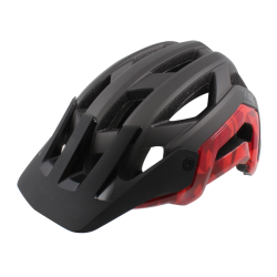 Casco phantom - l (59-62 cm), negro rojo
