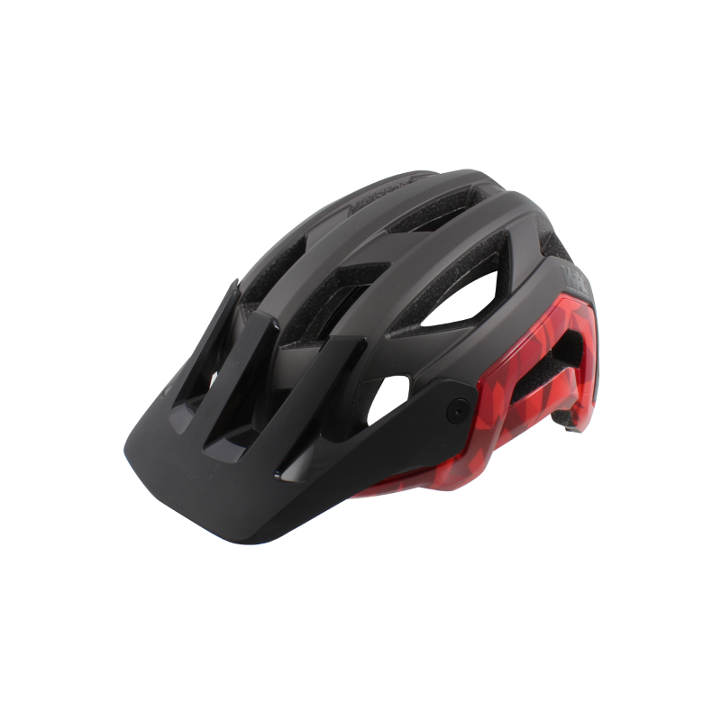 Casco phantom - l (59-62 cm), negro rojo