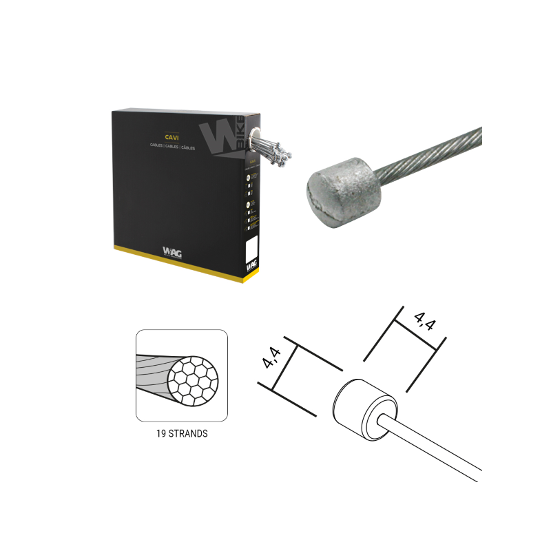 Caja 100 uds cable cambio slick 1.1x1950 sh