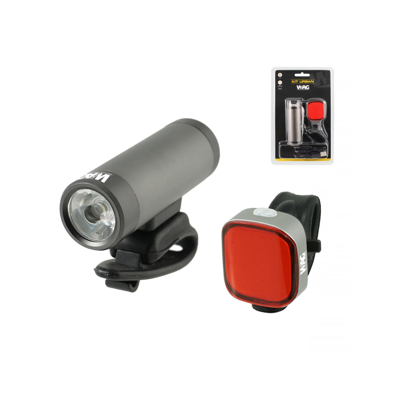 Kit luz delantera + trasera urban, luz delantera 4