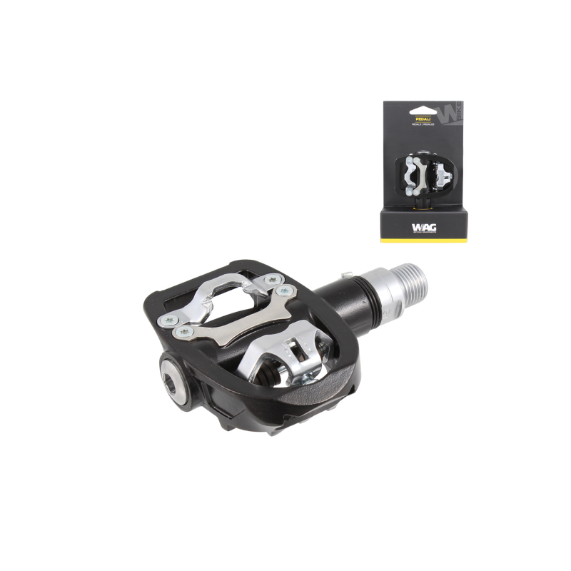 Pedales slim - negro