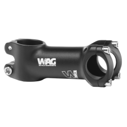 Potencia aluminio standard wag, 6ø, 110mm, negro