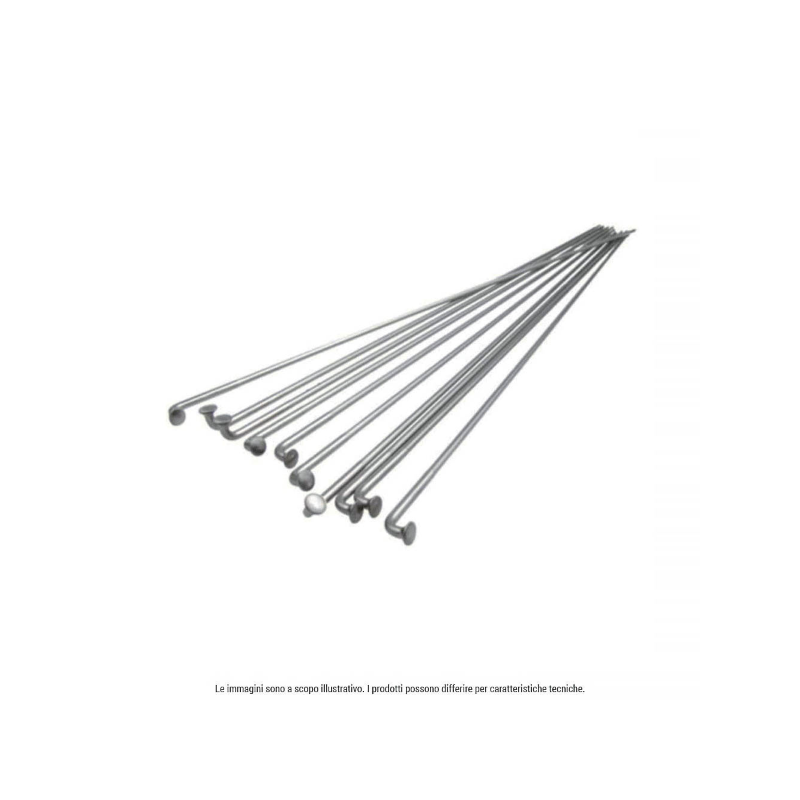 144 radios galvanizado 267mm con cabecilla