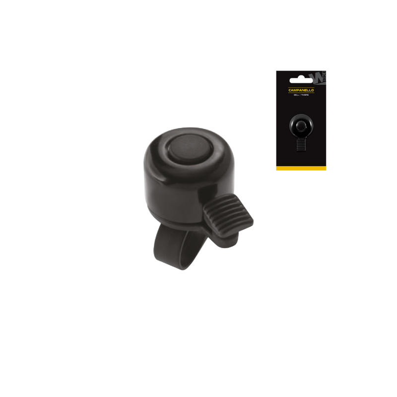 Timbre din din, color negro, paquete individual