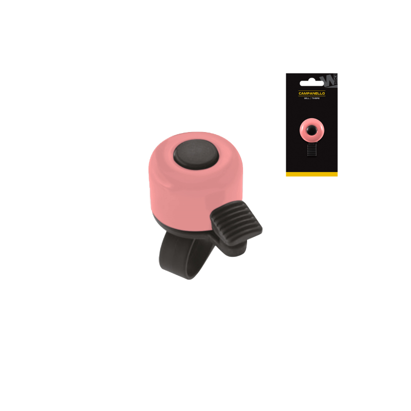 Timbre din din, color rosa, paquete individual