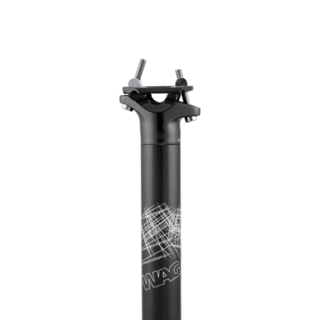 Tija de sillin sp-53 27,2x350mm negro
