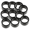 Bolsa 10 arandelas direccion alum 1/8   20mm negra