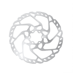 Disco deore xt rt66 6tornillos 220mm plata