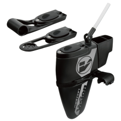 Bidon integrado delantero metron 700 ml negro vision