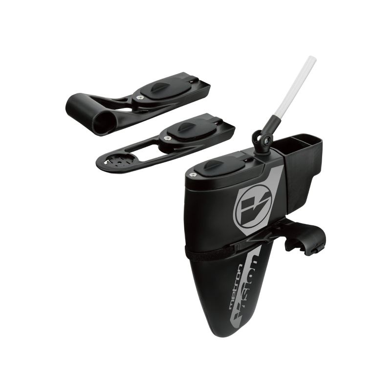 Bidon integrado delantero metron 700 ml negro vision