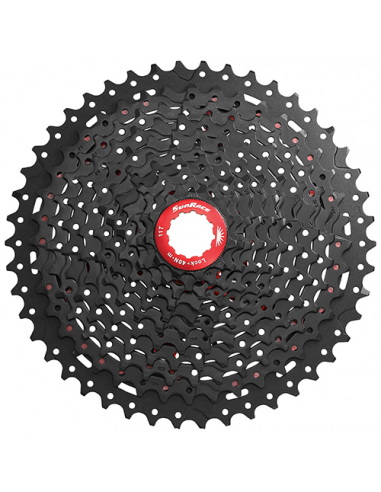 Cassette sunrace 11v 11/46 negro