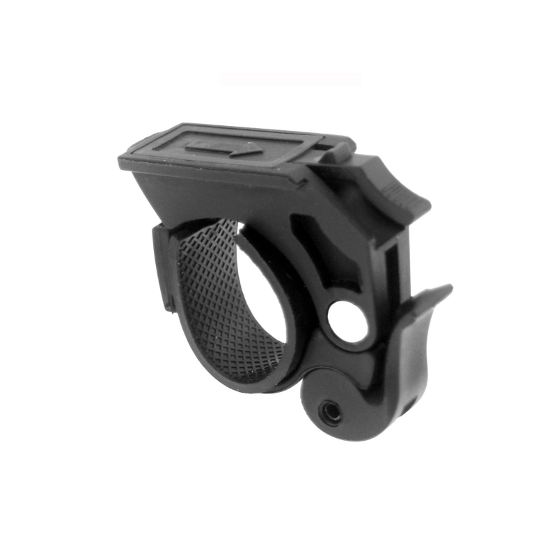 10 fijacion al manillar luz delantera, negro