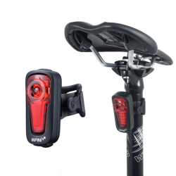 Luz trasera tija sillin metis negro