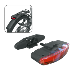 Luz trasera portabultos infinity universal negro