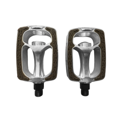 50 pedales city aluminio plata