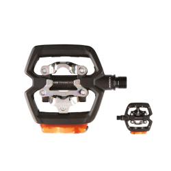 Pedales geo trekking roc vision negro