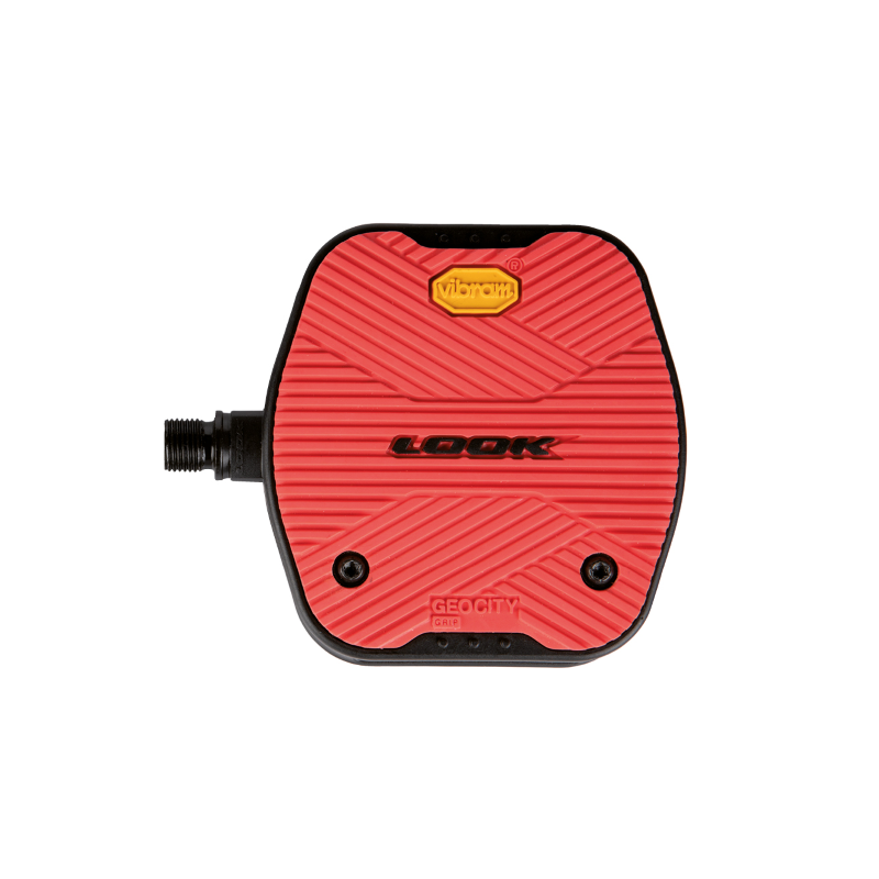 Pedales geo city grip rojo