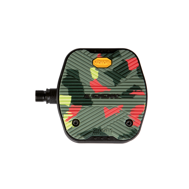 Pedales geo city grip camuflaje