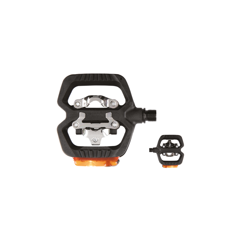 Pedales geo trekking vision negro