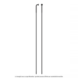 100 radios leader inox j-bend 145mm negro