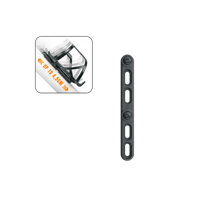 Adaptador portabidon cage shifter negro