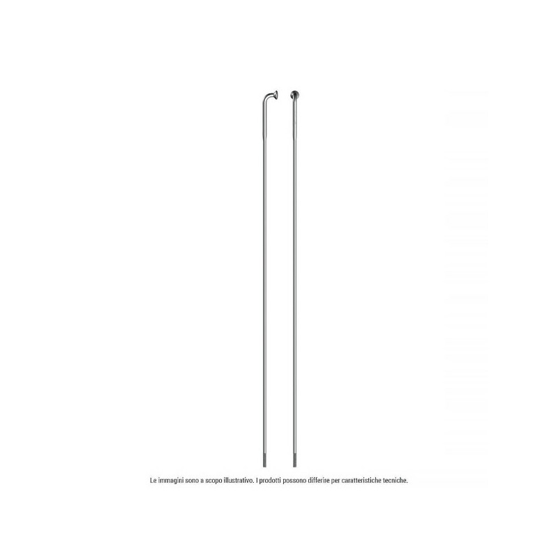 100 radios leader inox j-bend 275mm plata